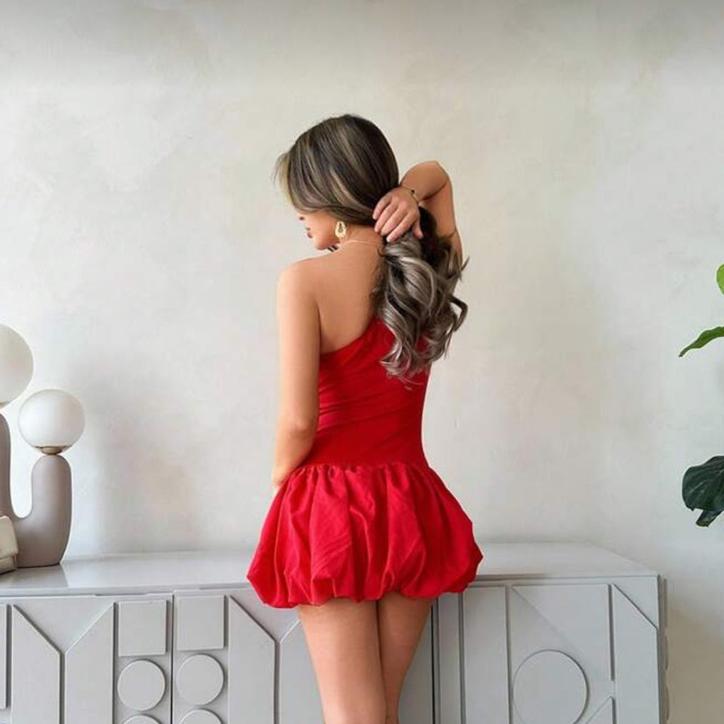 Bubble Dress - Rojo