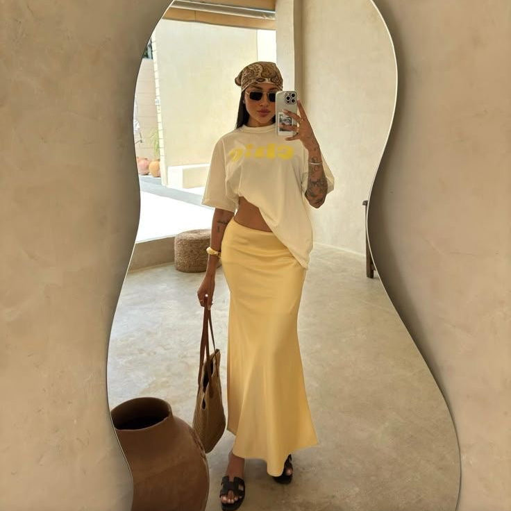 Falda Eli - Amarillo