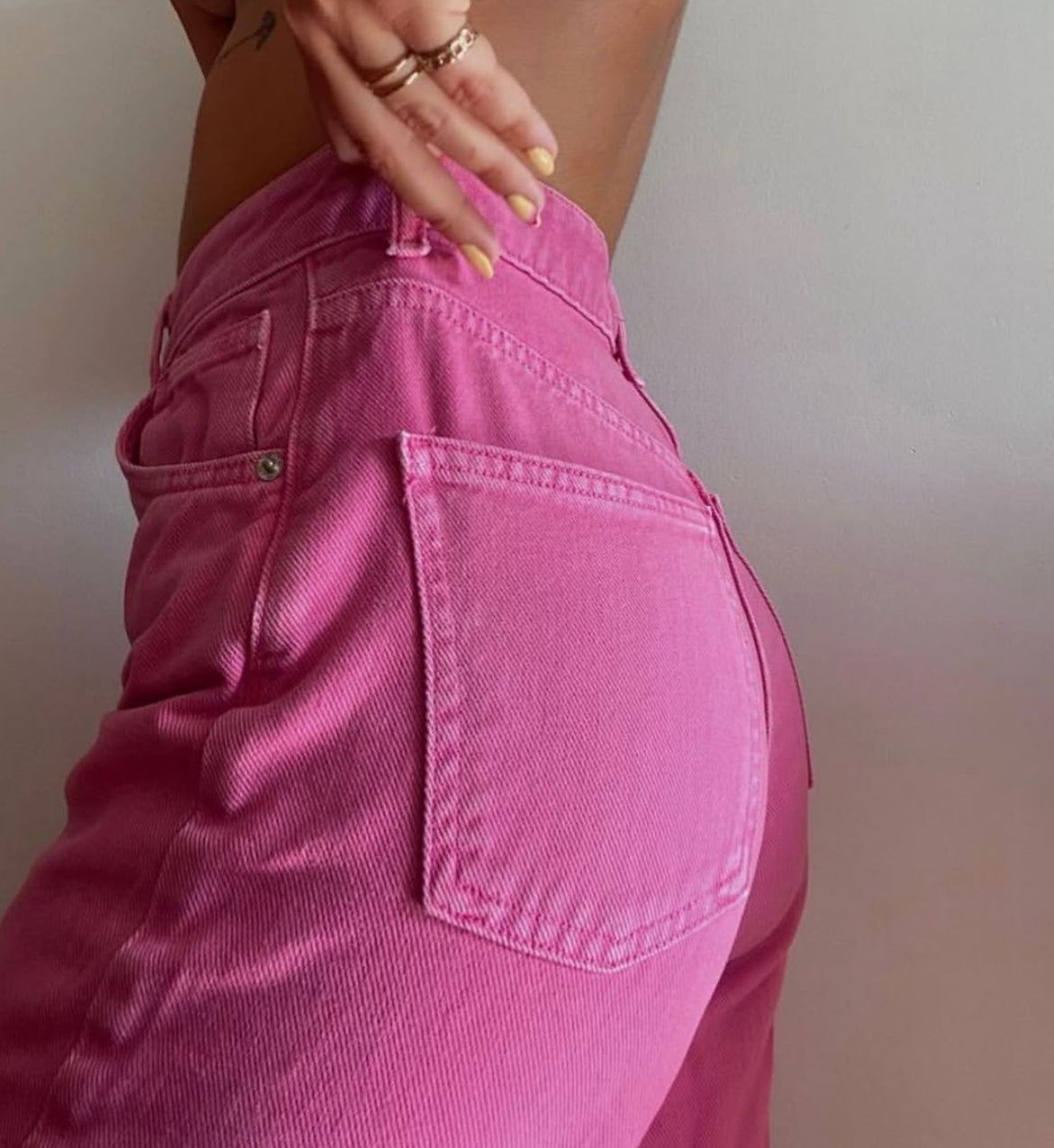 Boyfriend Pink Jean
